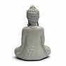 Meditierender Buddha mit Teelichtständer 27 cm