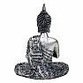 Buddha meditierender Thaifigur mit Teelichtständer 20,5 cm