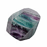 Regenbogenfluorit-Schliff 10