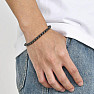 Herrenarmband Serpente Oscuro Edelstahl dunkel