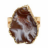 Achat Hexenring Ring der Absicht Nr. 11