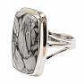 Pinolith-Ring Silber Ag 925 R111