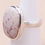 Zinnabarit-Ring Silber Ag 925 KO111