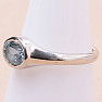 Topas blauer Ring Silber Ag 925 KO115