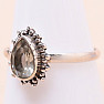 Grüner Amethyst - Prasiolith Ring Silber Ag 925 MIX118