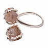 Be Beautiful Amethyst rosa Doppelring 119