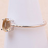Ring mit Citrinschliff, Silber Ag 925 KO127