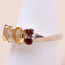 Ring mit Citrinschliff, Silber Ag 925 KO128