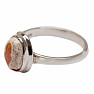 Opal mexikanischer Feuerring Silber Ag 925 R1284