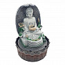 Zimmerbrunnen Buddha auf einer Lotusblüte