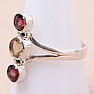 Ring mit Citrinschliff, Silber Ag 925 KO133