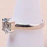 Topas blauer Ring Silber Ag 925 KO135