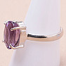 Amethyst geschliffener Ring Silber Ag 925 KO141