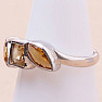 Ring mit Citrinschliff, Silber Ag 925 KO143