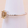 Ring mit Citrinschliff, Silber Ag 925 KO149