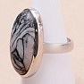 Pinolith-Ring Silber Ag 925 R152