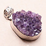 Amethyst-Anhänger Silber Ag 925 B1563