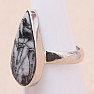 Pinolith-Ring Silber Ag 925 R160