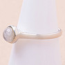 Mondstein-Regenbogenring Silber Ag 925 KO173