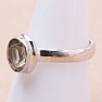 Grüner Amethyst - Prasiolith Ring Silber Ag 925 KO179
