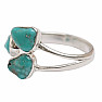Türkisblauer Ring Silber Ag 925 LOT18