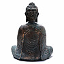 Meditierender Buddha, japanische Figur im Antik-Look