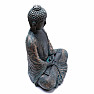 Meditierender Buddha, japanische Figur im Antik-Look