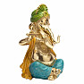 Feng Shui Statue von Ganesha mit Flöte 28 cm