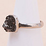 Meteoritenring Campo del Cielo Silber Ag 925 R2051