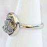 Meteoritenring Campo del Cielo Silber Ag 925 R2073