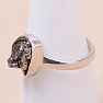 Meteoritenring Campo del Cielo Silber Ag 925 R2079