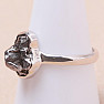 Meteoritenring Campo del Cielo Silber Ag 925 R2085