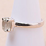 Grüner Amethyst - Prasiolith Ring Silber Ag 925 KO211