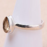 Ring mit Citrinschliff, Silber Ag 925 KO215