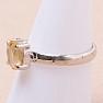 Ring mit Citrinschliff, Silber Ag 925 KO221