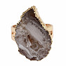 Achat Hexenring Ring der Absicht Nr. 23