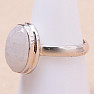 Mondstein-Regenbogenring Silber Ag 925 KO268