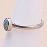 Opal australischer Ring Silber Ag 925 R2837