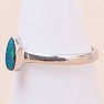 Opal australischer Ring Silber Ag 925 R2856