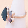 Opal Australischer Ring Design Silber Ag 925 LOT3