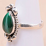 Malachit-Ring Silber Ag 925 30672
