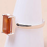 Kyanit Orange Ring Silber Ag 925 33714
