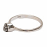 Diamant Natur Rohring Silber Ag 925 R356