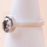 Herkimer Diamantring Silber Ag 925 LOT36