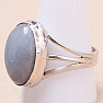 Angelit-Ring Silber Ag 925 R369