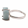 Be Beautiful Aquamarin Herzring 37