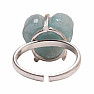 Be Beautiful Aquamarin Herzring 37