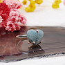 Be Beautiful Aquamarin Herzring 37