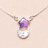 Opaldendritische Halskette Silber Ag 925 37647