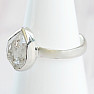 Herkimer Diamantring Silber Ag 925 R3927